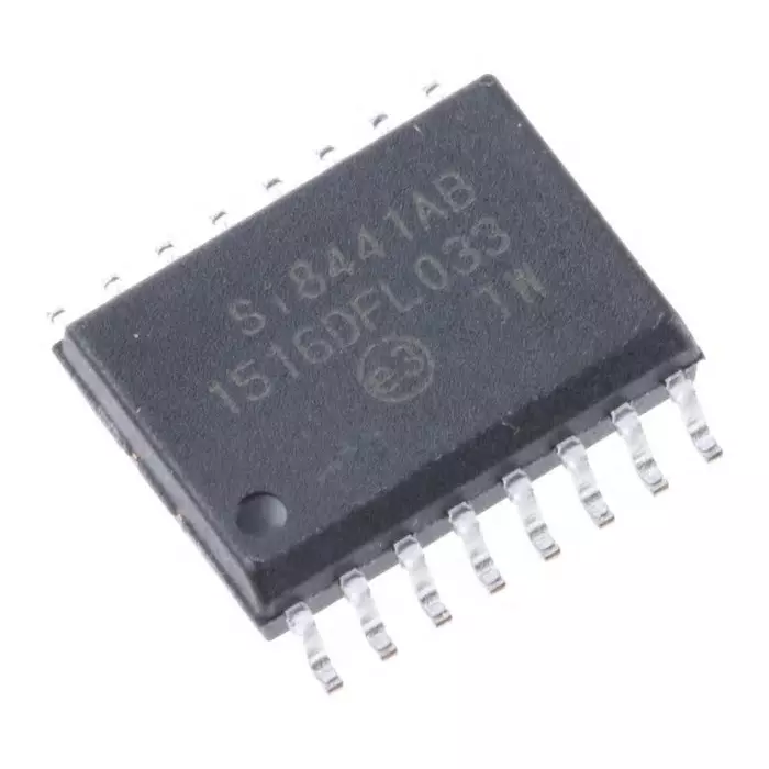 SKYWORKS SOLUTIONS Digital Isolator 4-Channel 1 Mbps 2.5 kVrms 16-Pin SOIC, SI8441AB-D-IS