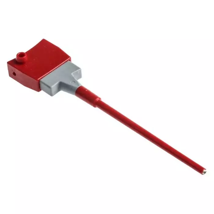 HIRSCHMANN TEST AND MEASUREMENT Grabber Clip 148 mm Red, 973053101 (Pack of 100)