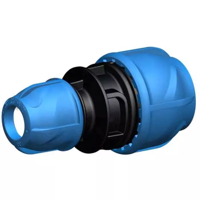 Georg Reducer Coupler Fischer Plastic Pipe Fitting Straight 25 mm, 158400153