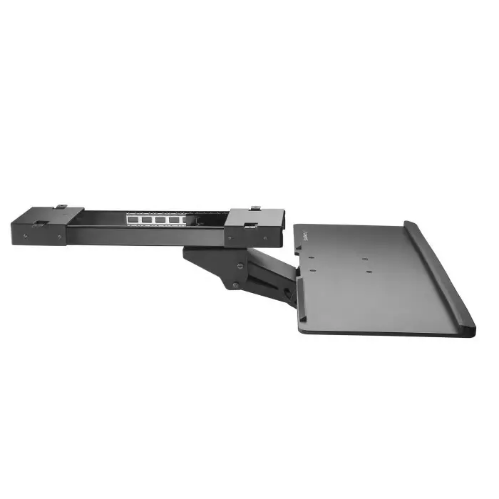 StarTech.com Built In Wrist Rest Black Keyboard Drawer, KBTRAYADJ