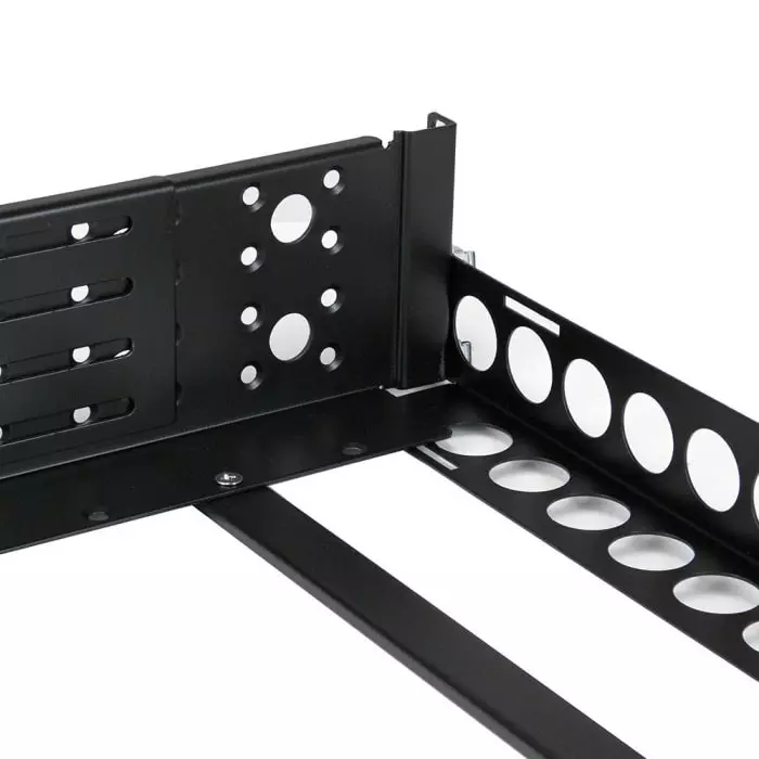 StarTech.com Rack Rail 420mm Depth 3U 45 Kg Max Load, UNIRAILS3U