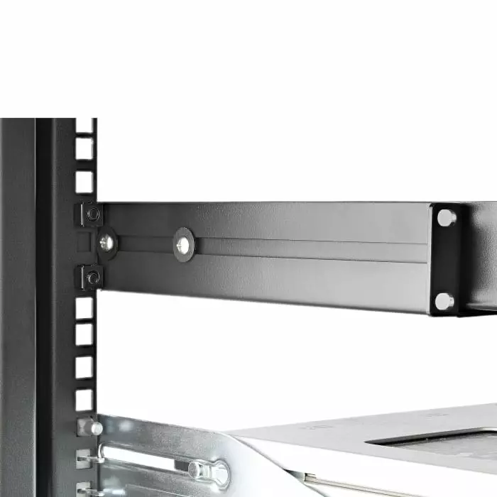StarTech.com Rack Rail 628mm Depth 1U 180HP 90 Kg Max Load, UNIRAILS1UB