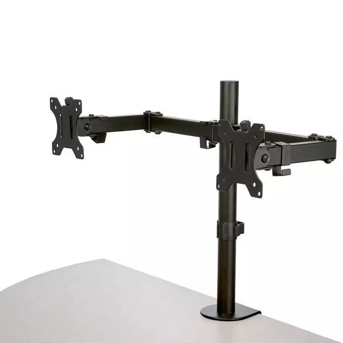 StarTech.com Desk Mounting Monitor Arm for 2 x Screen 32 inch Screen Size, ARMDUAL2