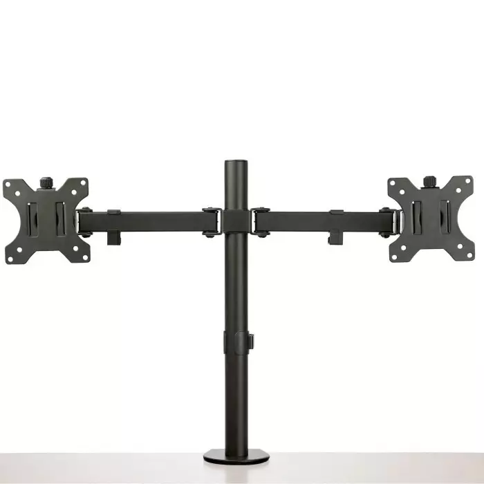 StarTech.com Desk Mounting Monitor Arm for 2 x Screen 32 inch Screen Size, ARMDUAL2