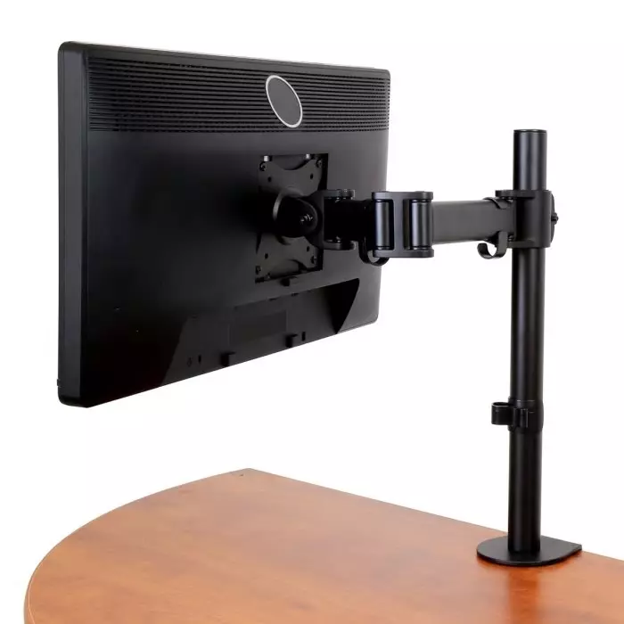 StarTech.com Desk Mounting Monitor Arm for 1 x Screen 27 inch Screen Size, ARMPIVOTB