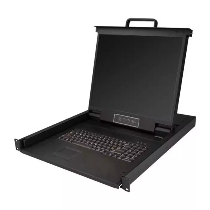StarTech.com KVM Switch Port USB VGA Console 1280 x 1024 Maximum Resolution, RKCONS1901