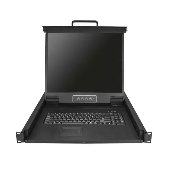 StarTech.com KVM Switch Port USB VGA Console 1280 x 1024 Maximum Resolution, RKCONS1901