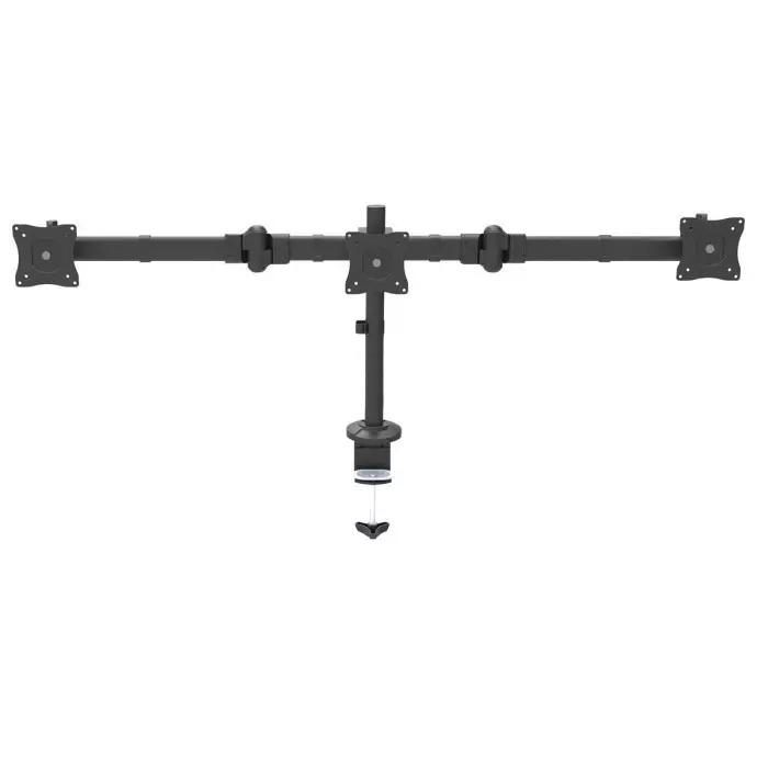 StarTech.com Desk Mounting Monitor Arm for 3 x Screen 27 inch Screen Size, ARMTRIO
