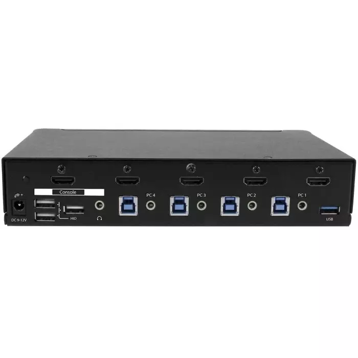 StarTech.com 4 Port USB HDMI KVM Switch 3.5 mm Stereo 1920 x 1080 Maximum Resolution, SV431HDU3A2