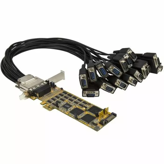 StarTech.com 16 Port PCIe RS232 Serial Card, PEX16S550LP