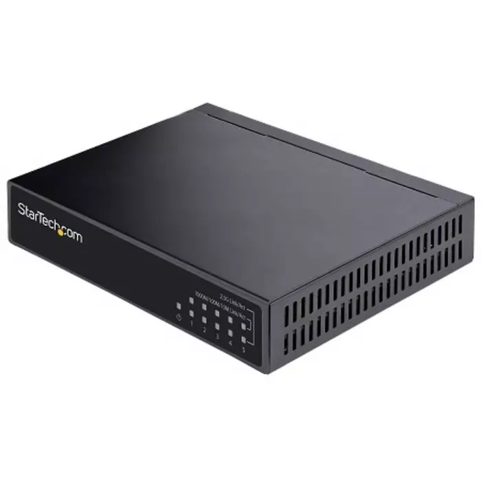 StarTech.com Unmanaged 5 Port Ethernet Switch With PoE, DS52000