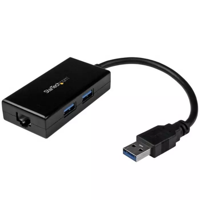 StarTech.com 2 Port USB Network Adapter 10/100/1000Mbit/s Network Speed, USB31000S2H