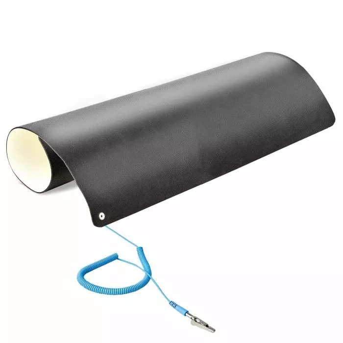 StarTech.com Beige Antistatic Workstation Kit ESD-Safe Mat 600 mm x 1.2 m x 2 mm, LG-ANTI-STATIC-MAT