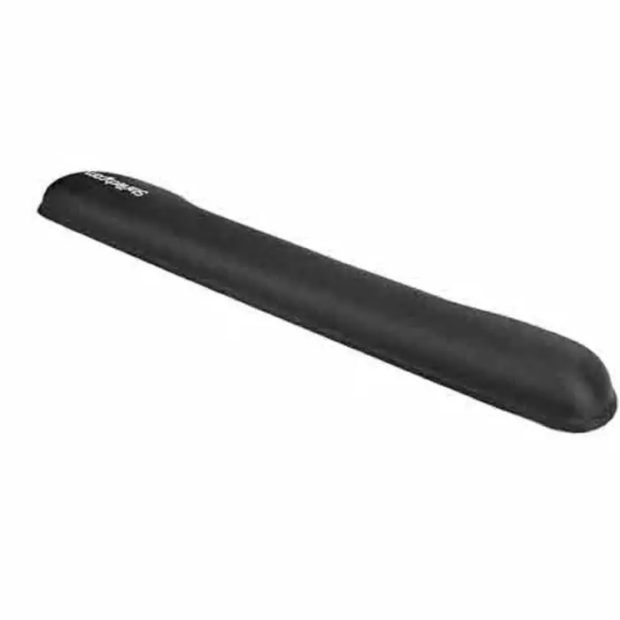 StarTech.com Black Foam Mesh Fabric Plastic Wrist Rest 470 x 75 x 30mm, WRSTRST