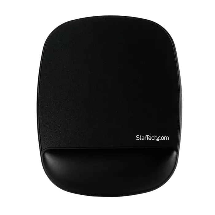 StarTech.com Black Thermoplastic Polyurethane Mouse Pad Wrist Rest 6.7x7.1x0.8 inch, B-ERGO-MOUSE-PAD