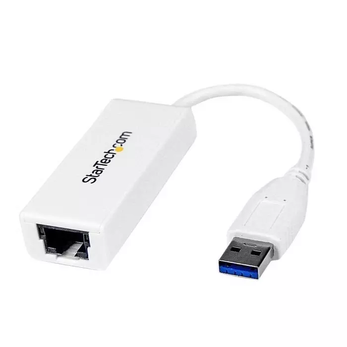 StarTech.com Port USB Ethernet Adapter USB 3.0 USB A to RJ45 10/100/1000Mbit/s Network Speed, USB31000SW