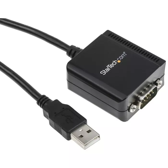 StarTech.com RS232 USB A Male to D-sub 9 Pin Male Interface Converter, ICUSB2321FIS