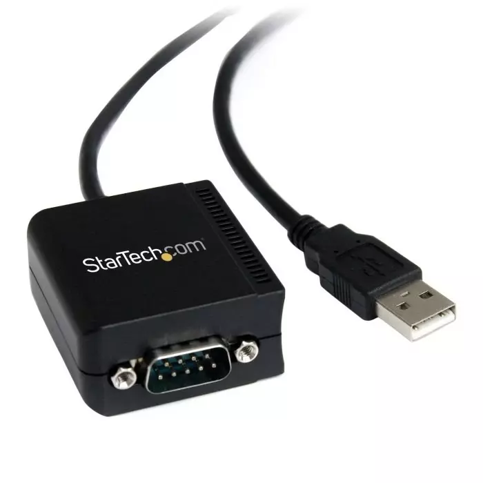 StarTech.com RS232 USB A Male to D-sub 9 Pin Male Interface Converter, ICUSB2321FIS