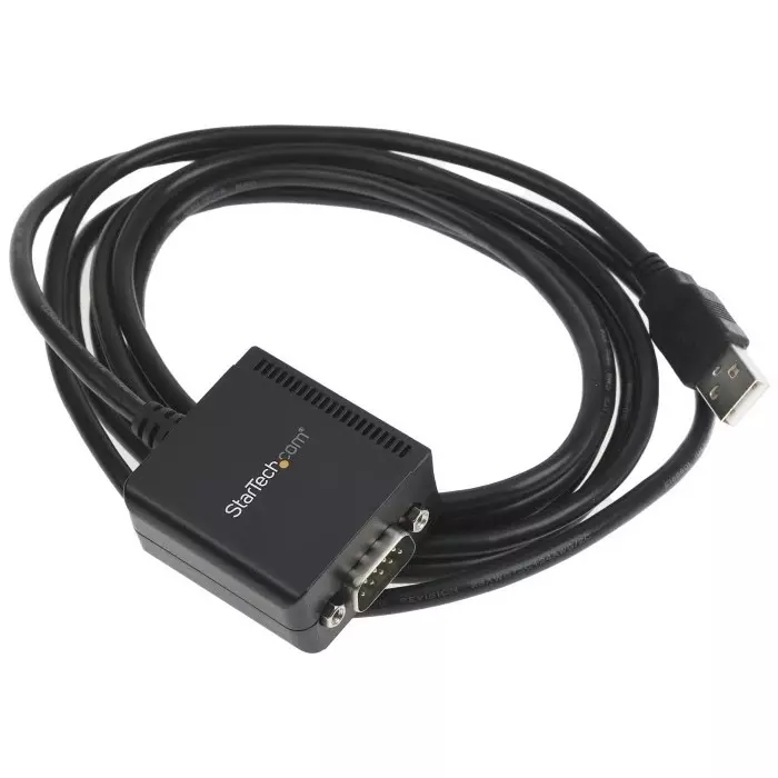 StarTech.com RS232 USB A Male to D-sub 9 Pin Male Interface Converter, ICUSB2321FIS