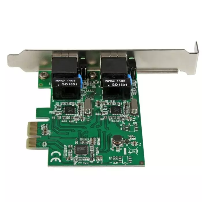 StarTech.com 2 Port PCIe RJ45 Network Card 10/100/1000Mbit/s, ST1000SPEXD4
