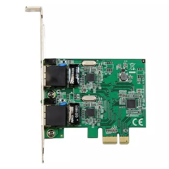 StarTech.com 2 Port PCIe RJ45 Network Card 10/100/1000Mbit/s, ST1000SPEXD4