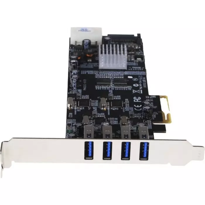 StarTech.com 4 Port USB A PCIe USB 3.0 Card, PEXUSB3S44V