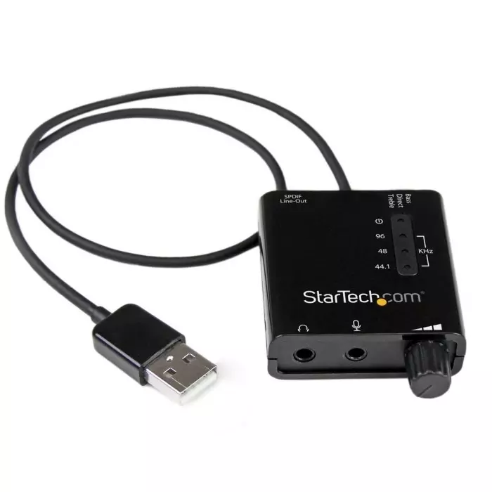 StarTech.com 5.1 Channel USB 2.0 Sound Card, ICUSBAUDIO2D