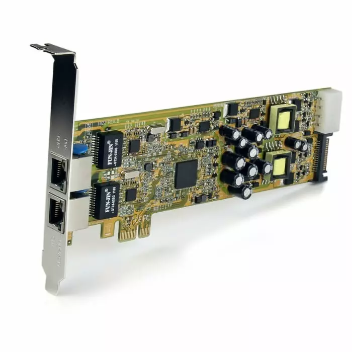 StarTech.com 2 Port PCIe RJ45 Network Card 10/100/1000Mbit/s, ST2000PEXPSE