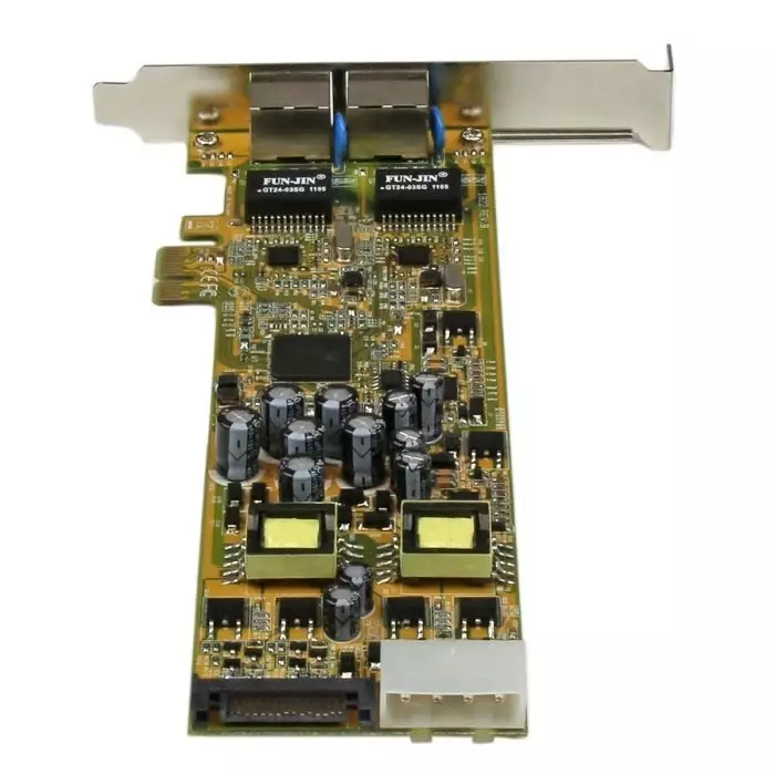 StarTech.com 2 Port PCIe RJ45 Network Card 10/100/1000Mbit/s, ST2000PEXPSE