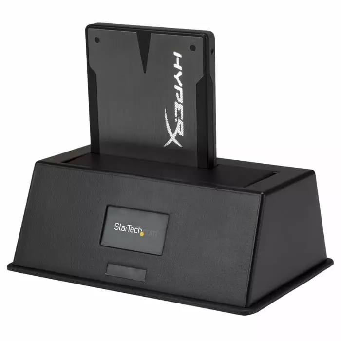 StarTech.com USB 3.0 Hard Drive Docking Station for 1 Drives SATA Hard Drive 2.5 x 3.5in, SDOCKU33BV