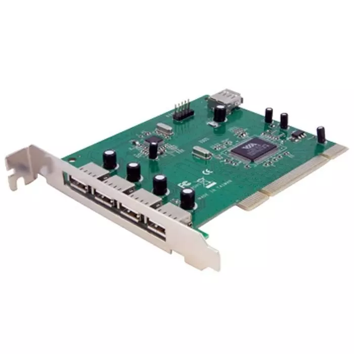 StarTech.com 7 Port USB A PCI USB 2.0 Card, PCIUSB7