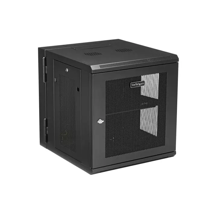 StarTech.com Black 12U Server Rack 610 x 640 x 655mm, RK1224WALHM