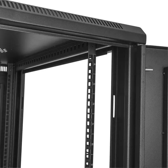 StarTech.com 24U-Rack Server Cabinet Medium 852 x 1172 x 600mm, RK2433BKM