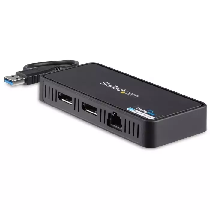 StarTech.com Dual Monitor 4K USB 3.0 Docking Station with DisplayPort - 0 x USB Ports USB A, USBA2DPGB