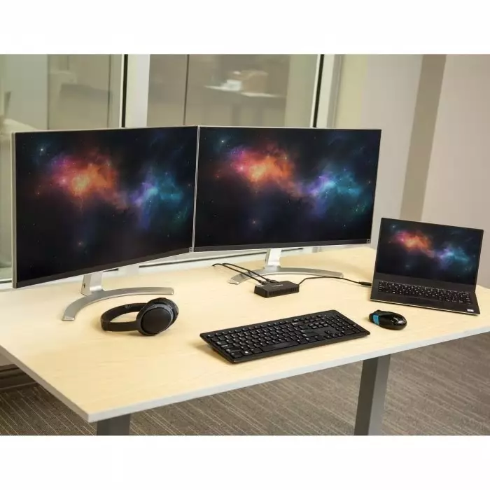 StarTech.com Dual Monitor 4K USB 3.0 Docking Station with DisplayPort - 0 x USB Ports USB A, USBA2DPGB
