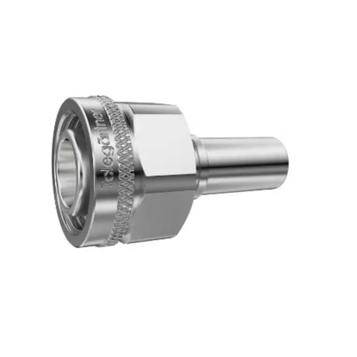 Telegartner 2.2-5 Series Plug 50 Ω Crimp Termination Straight Body, J01460A0010