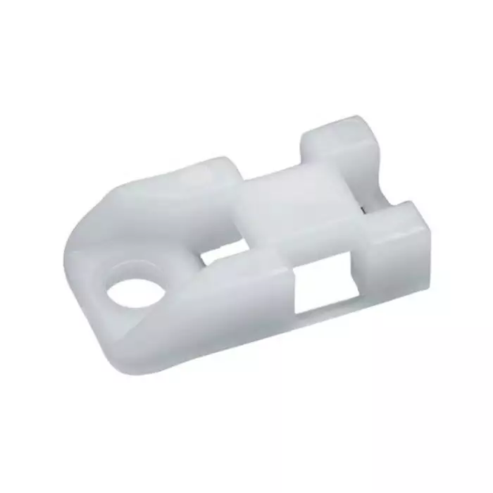Thomas & Betts Natural Cable Tie Mount 10.1 mm x 22.5 mm 4.8 mm Max. Cable Tie Width, TC 828