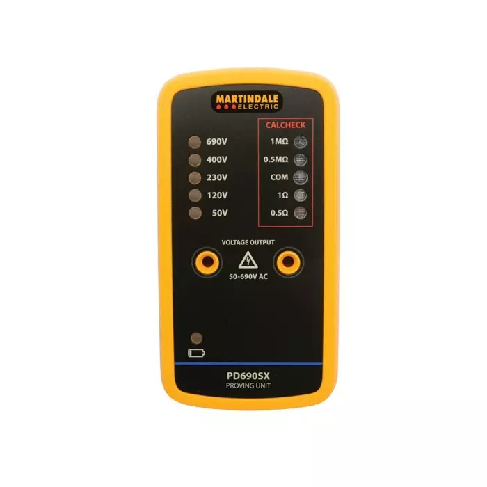 Martindale Proving Unit 200 mA 690 V AC LED RS Calibration, MARPD690SX