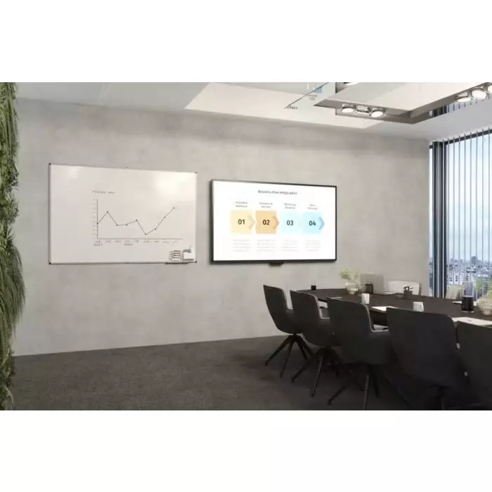 Legamaster White Board 100 cm Height 150 cm Width, 7-108263
