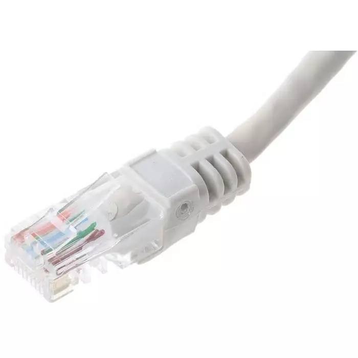Decelect Ethernet Cable 10 m Cat5e Grey RJ45 to Male RJ45 Male U/UTP Unshielded Terminated PVC Sheath, CR503NB10
