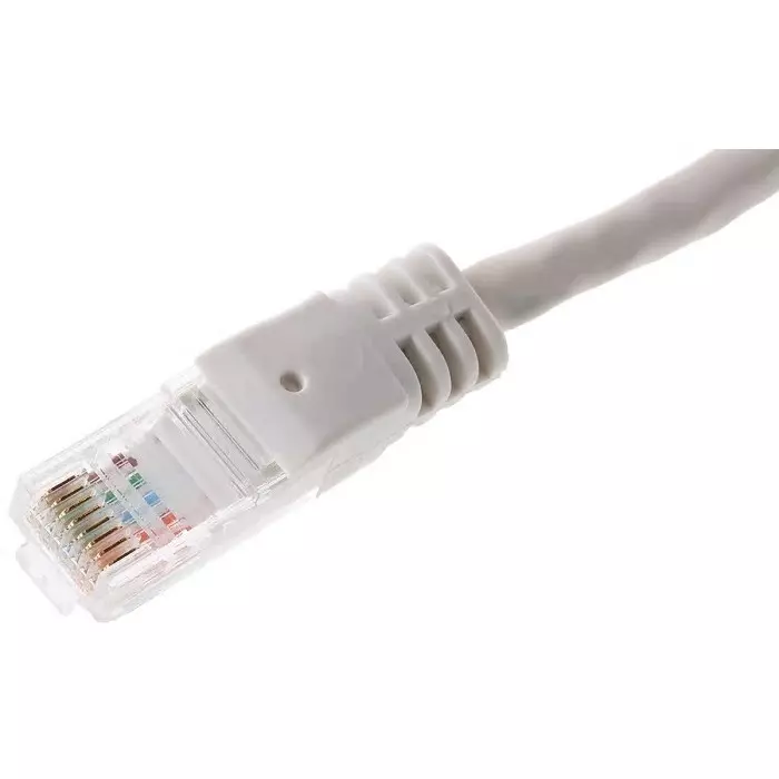 Decelect Ethernet Cable 10 m Cat5e Grey RJ45 to Male RJ45 Male U/UTP Unshielded Terminated PVC Sheath, CR503NB10