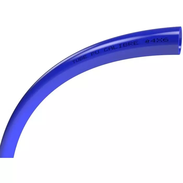 TRICOFLEX Compressed Air Pipe Blue Polyurethane 4x25m TUBE PU CALIBRE Series, 70717
