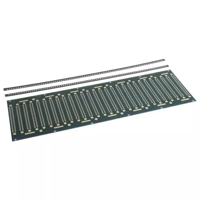 Vero Technologies 64 Way DIN 41612 Eurocard Backplane FR4 Single Sided 84HP With 15.24 mm Connector Pitch, 222-29824