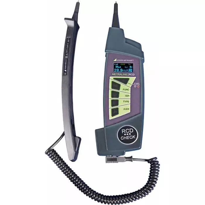 GOSSEN METRAWATT Loop Impendance Tester Loop Impedance Test Type 2 Wire 260V RCD Test Type AC Selective, M507B