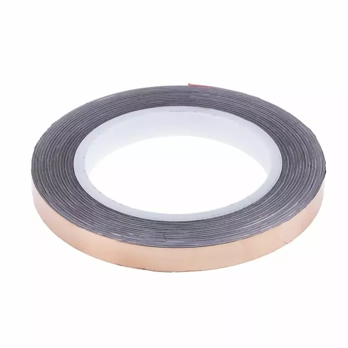 Hi-Bond HB 720A Conductive Metallic Tape 12x33m, HB 720A 12mmx33m