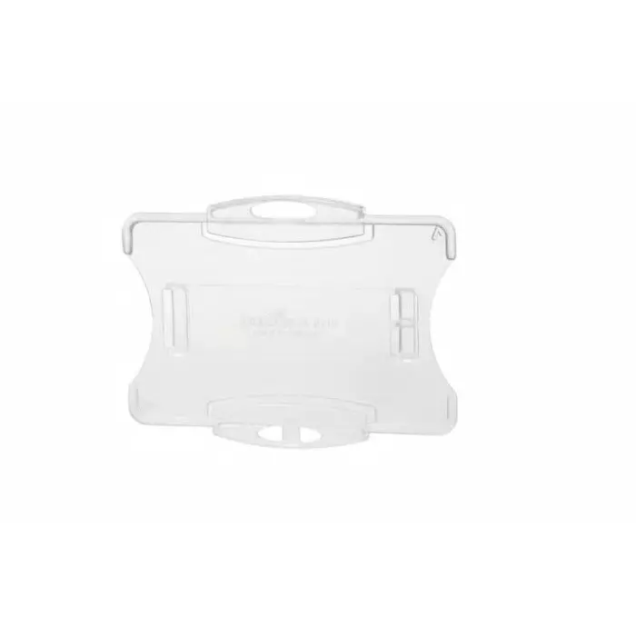 Durable Transparent Polycarbonate Name Badge, 891819 (Pack of 10)