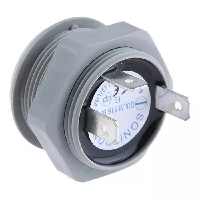 Sonitron 96dB Panel Mount Multifunction Internal Piezo Buzzer 36.5x26 mm 5 V DC Min 16 V DC Max, SULM516B5 F2
