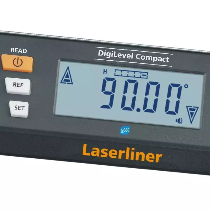 Laserliner Inclinometer 230x63x33 mm, ±0.5 mm/m Accuracy, Digital, 081.280A