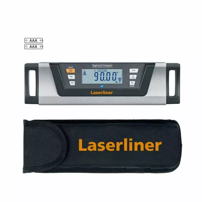 Laserliner Inclinometer 230x63x33 mm, ±0.5 mm/m Accuracy, Digital, 081.280A