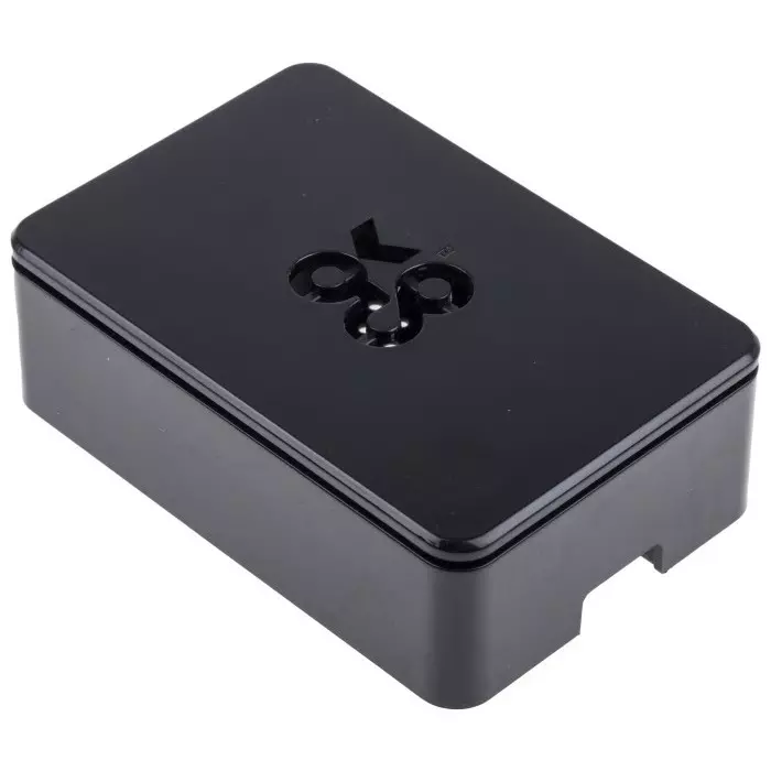 Okdo Pi 4 Standard ABS Case Black, 93.83x62.83x31.80 mm, ASM-1900133-21